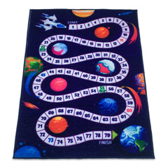 Sajalo Solar System Puzzle Game kid rug in 100x135cm (3x4.5 feets)