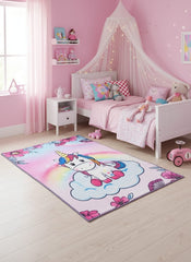 Baby Unicorn Kids Rug 100x135cm