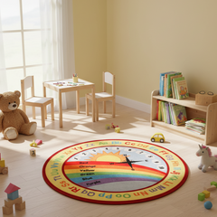 Sajalo Weather Round Rug 90 x 90 cm (3 x 3 feet)