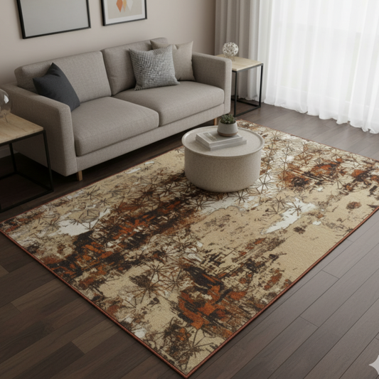 ECO Sand Beige Area Rug 150x225cm (5x8ft)