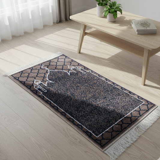 Sajalo Beige Mehrab Jainamaz 2.3x4ft