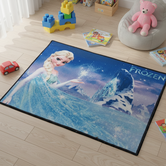 Sajalo Frozen Kids Rug 100 x 135 cm (3 x 4.5 feet)