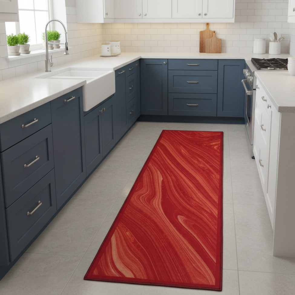 Sajalo Red Marble ECO Runner