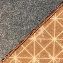 Sajalo alluring Runner rug for house with back grey felt with size 150x225 ( 5 x 7.5 feet )
