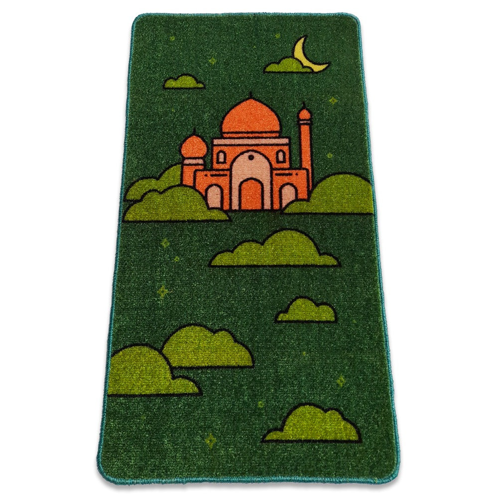 Sajalo Kids Prayer Mat Hunter Green