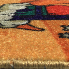 Sajalo New  Arrival Prayer Mat for kids in Marmalade color with back blue colored felt in  50x85cm (19.6x33.4 inches)