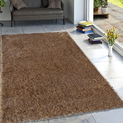 Sajalo Silky Shaggy Rug for home decor with back black felt in 2.5 X 5 feet ( 80 X 150 cm )