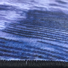 Sajalo  ECO Centre Piece in Navy Blue color  with back black felt with size 150x225 ( 5 x 7.5 ft )