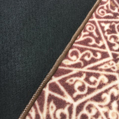 Sajalo Beauteous ECO Centre Piece in Ash Brown Color with back black felt 150x225 (5x7.5 feet)