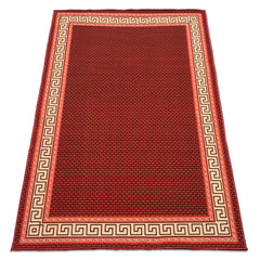 Sajalo Bursa  ECO Centre Piece in Bricks Design Pattern  with back black felt 150x225 (5x7.5 feet)