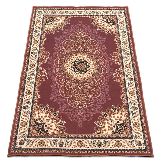 Sajalo traditional design Runner rug with back black felt in 150x225 (5x7.5 feet)