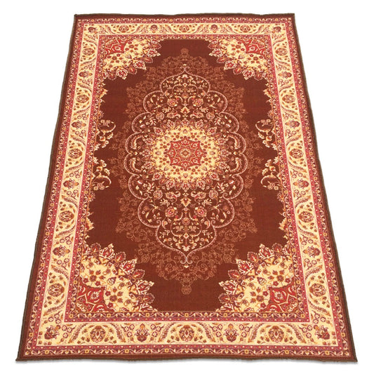 Sajalo Adin design Runner rug with back black felt in 150x225 (5x7.5 feet)