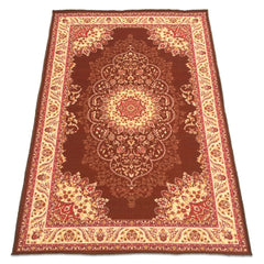 Sajalo Adin design ECO Centre Piece with back black felt in 150x225 (5x7.5 feet)