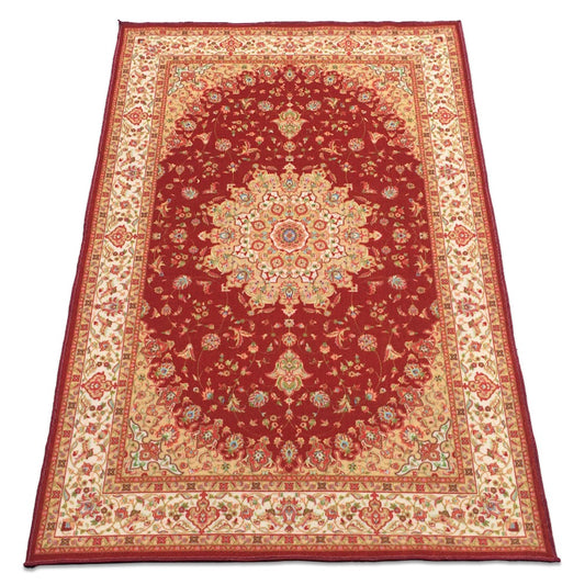 Sajalo Arabian ECO Centre Piece with back black felt in 150x225 (5x7.5 feet)