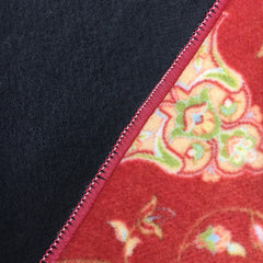 Sajalo Egyptian ECO Centre Piece in Crimson color with back black felt 150x225 (5x7.5 feet)