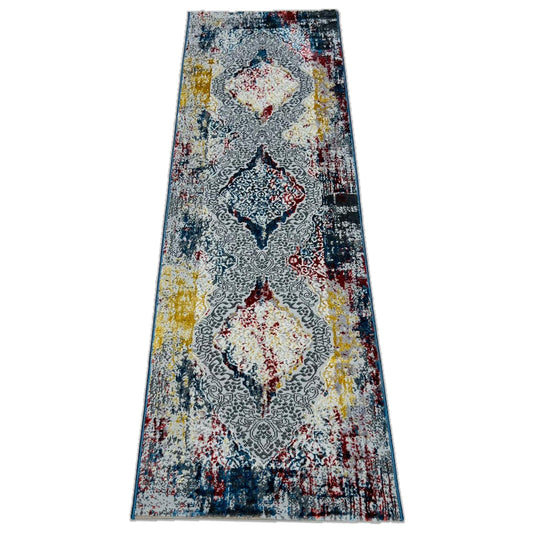 Sajalo Turkish Multi Gold Runner 70x220