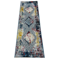 Sajalo Turkish Multi Gray  Runner 60x180cm