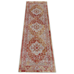 Sajalo Turkish Multi Maroon Runner 70x220cm