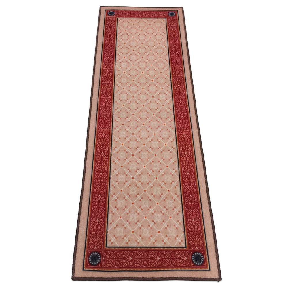 Sajalo Beige Classic Pattern >CO Runner 60x180cm