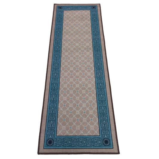 Sajalo ECO Classic Blue Runner With Black Felt 60x180cm