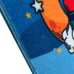 Sajalo New Arrival Prayer Mat for kids in Blue Color with back black felt with non woven quality in 52 X 92 cm ( 20 X 36 inches )