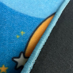 Sajalo New Arrival Prayer Mat for kids in Blue Color with back black felt with non woven quality in 52 X 92 cm ( 20 X 36 inches )