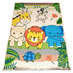 Sajalo Baby Animal Kids Rug 100x135cm
