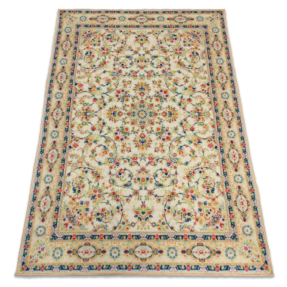 Flower Floral ECO Area Rug 150x225cm (5x8ft)