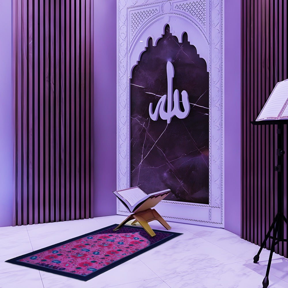 Sajalo Elegant Prayer Mat ( Printed Jainamaz)