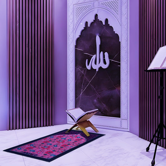 Sajalo Elegant Prayer Mat ( Printed Jainamaz)