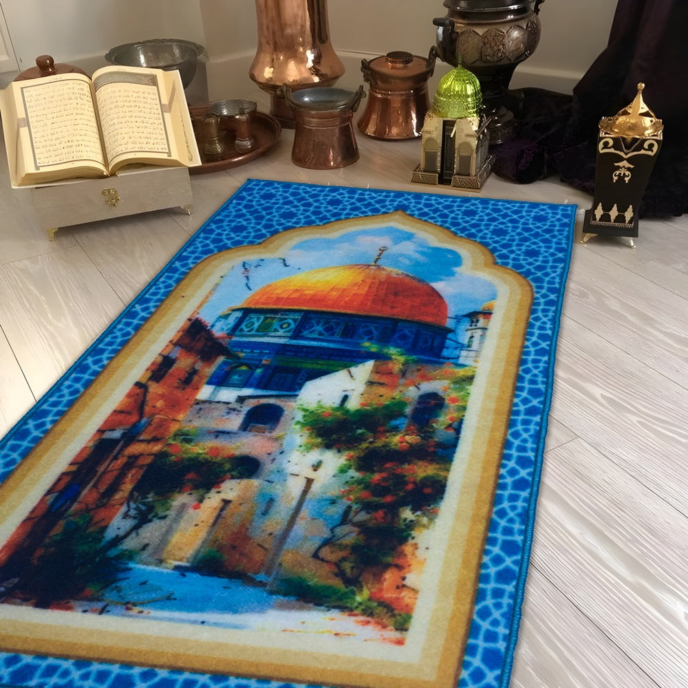 Sajalo Elegant Prayer Mat ( Printed Jainamaz)