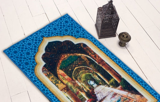 Sajalo Elegant Prayer Mat ( Printed Jainamaz)