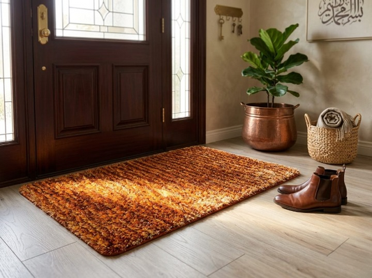 Silky Shaggy Door Mat 50x80cm