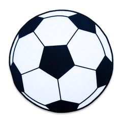 Sajalo Football Round Shape Kids Rug
