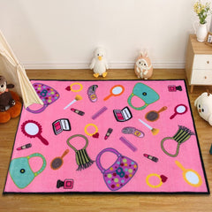 Sajalo Pink Pullover Kids Rug
