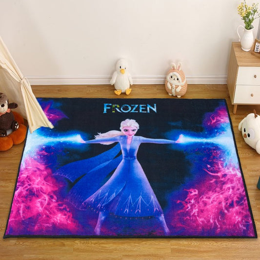 Sajalo Frozen Pink Kids Rug