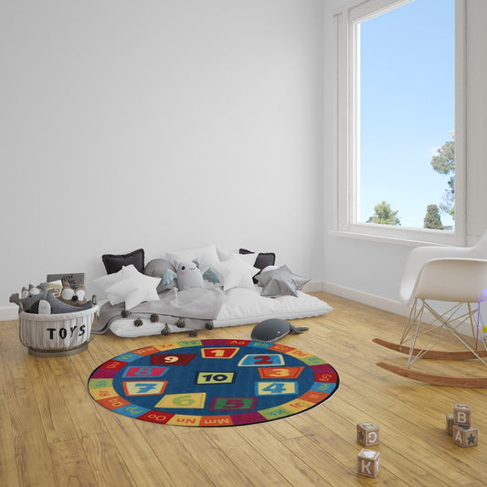 Sajalo Multi Counting Round Rug
