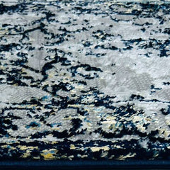 Sajalo Turkish Black Gray Runner 60x180cm