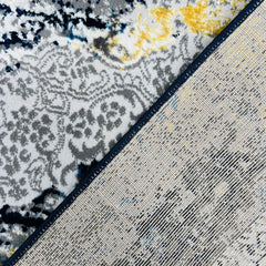 Sajalo Turkish Aqua Gray Area Rug 125x170cm