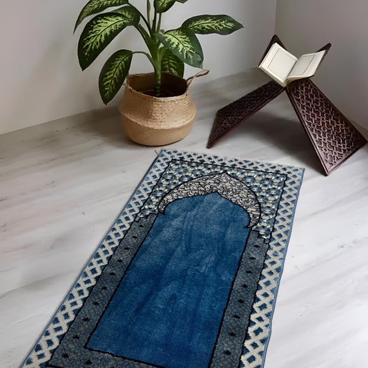 Sajalo Turkish Navy Blue Jainamaz 66x120cm
