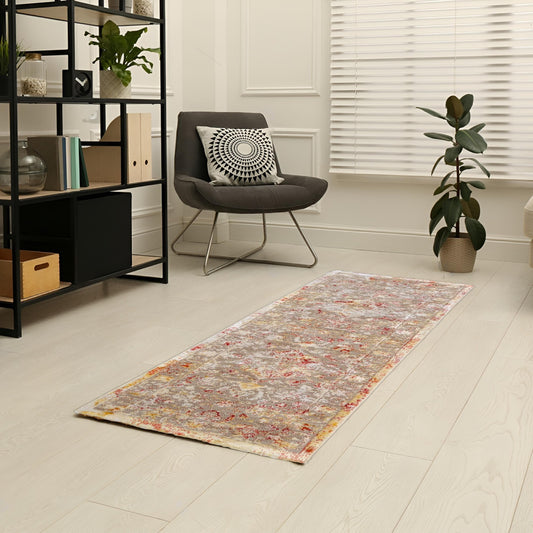 Sajalo Turkish Taupe Brown Shade Runner 60x180cm