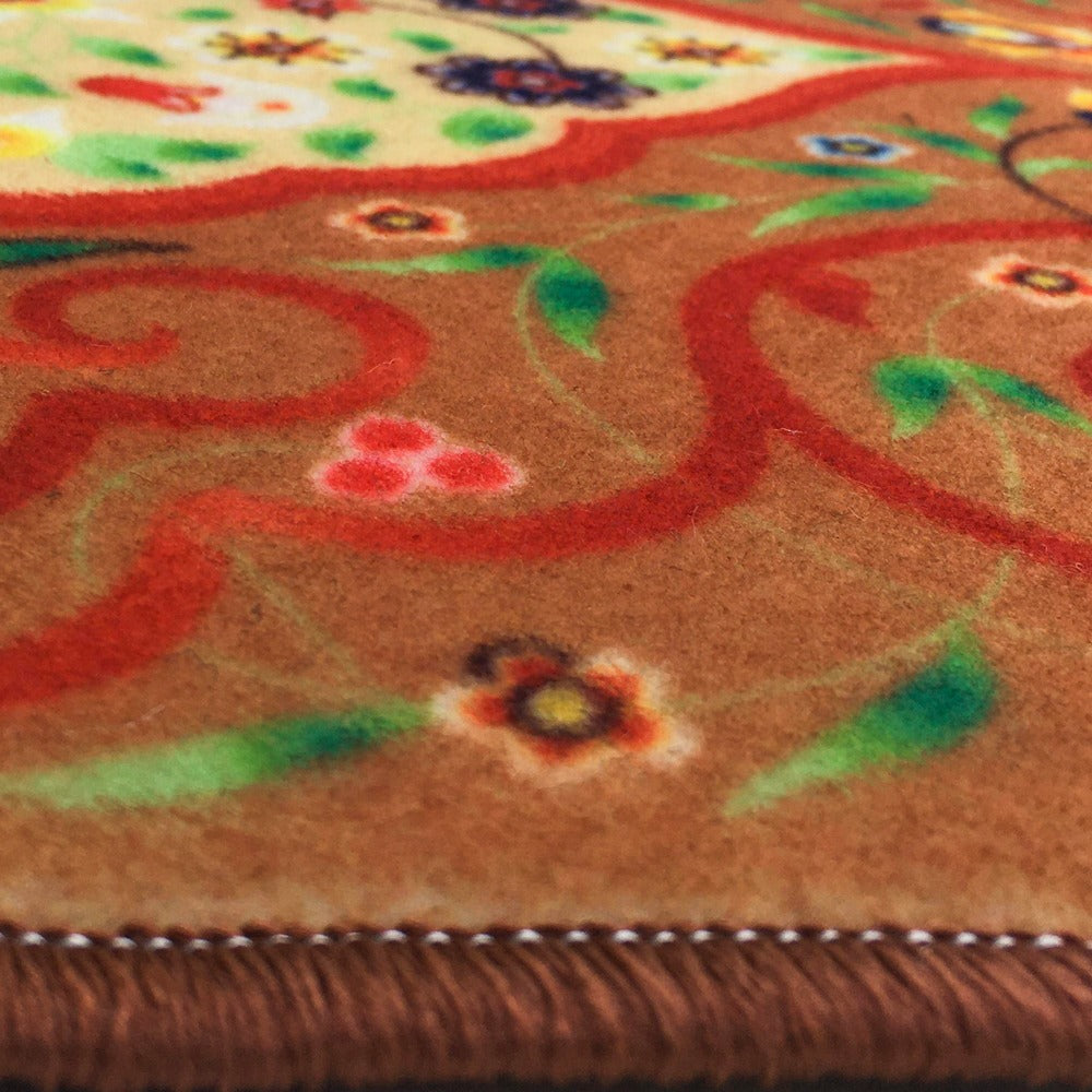Sajalo Beige Flower ECO Runner