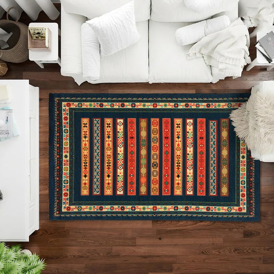 Kazak Multi ECO Centre Rug 150x225 (5x8ft)