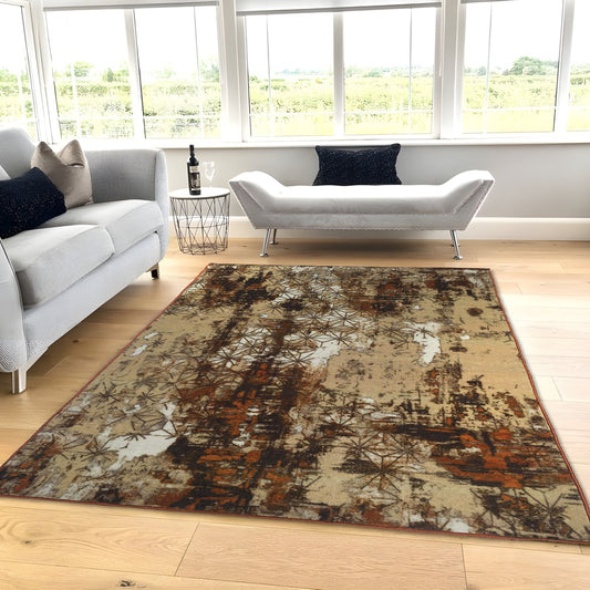 ECO Sand Beige Area Rug 150x225cm (5x8ft)