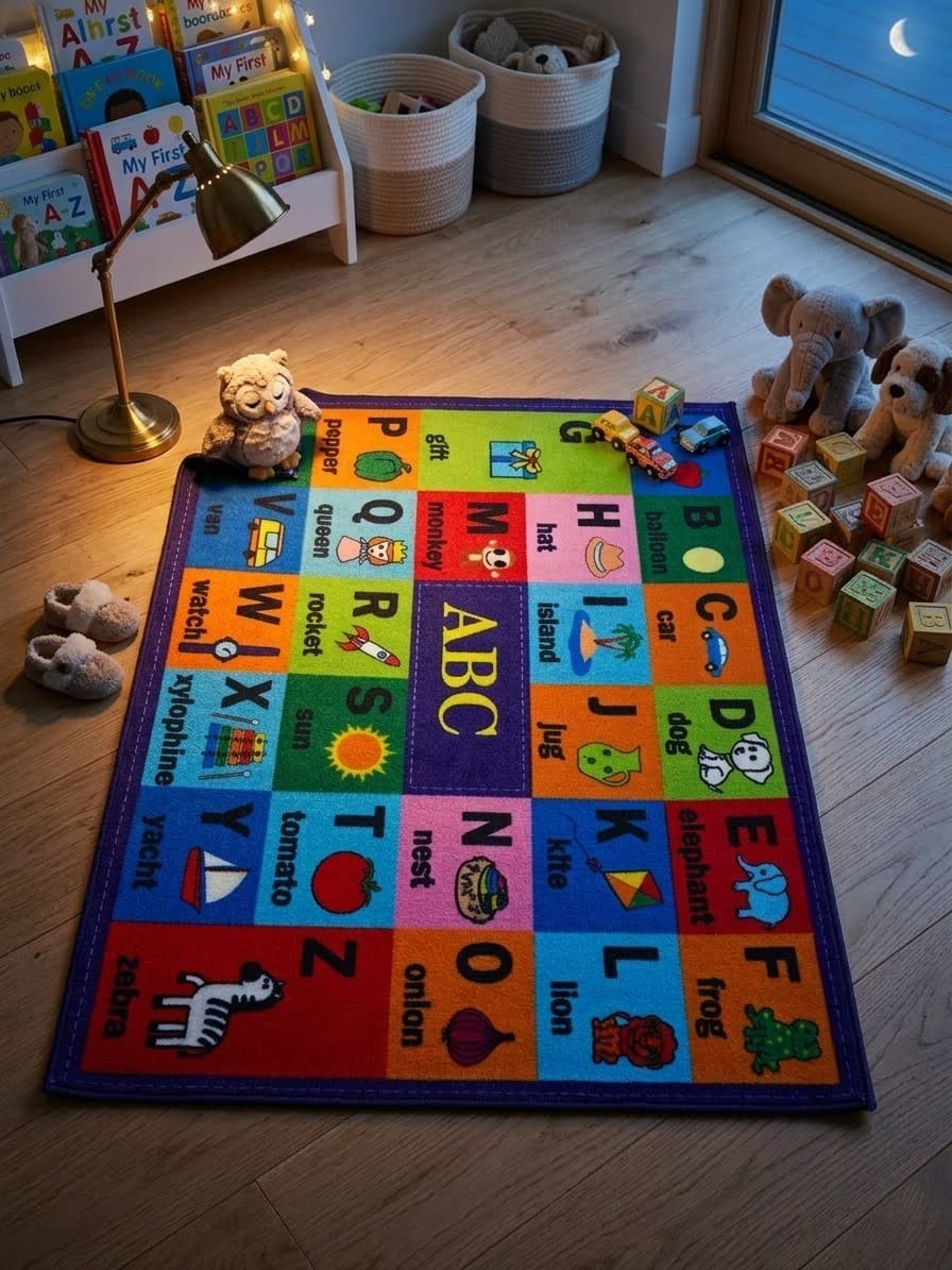 Sajalo Alphabetic Kids Rug