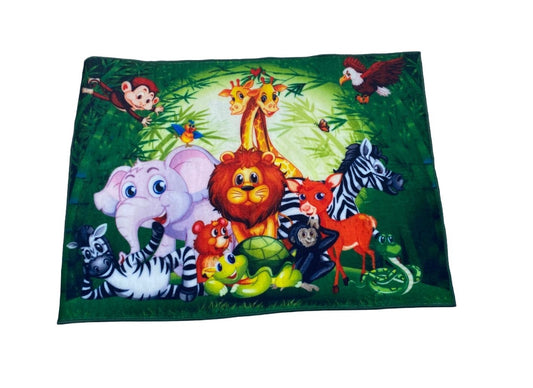 Sajalo Jungle Theme Kids Rug