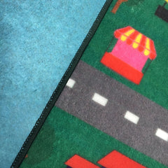 Sajalo City Map Kids Rug 100x135cm