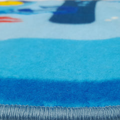 Sajalo Sea creature kid Rug in 100x135cm (3x4.5 feet)