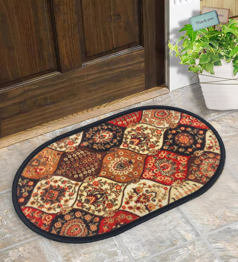 Sajalo Aina Oval Door Mat