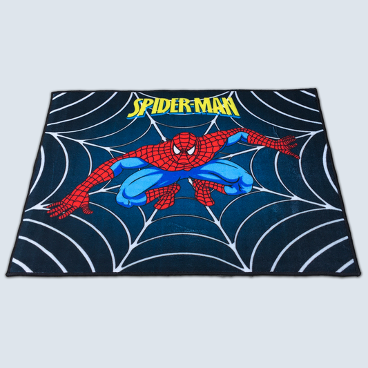 Sajalo Blue Spider-Man Kids Rug